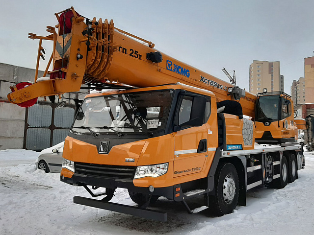 Отгрузка автокрана XCMG