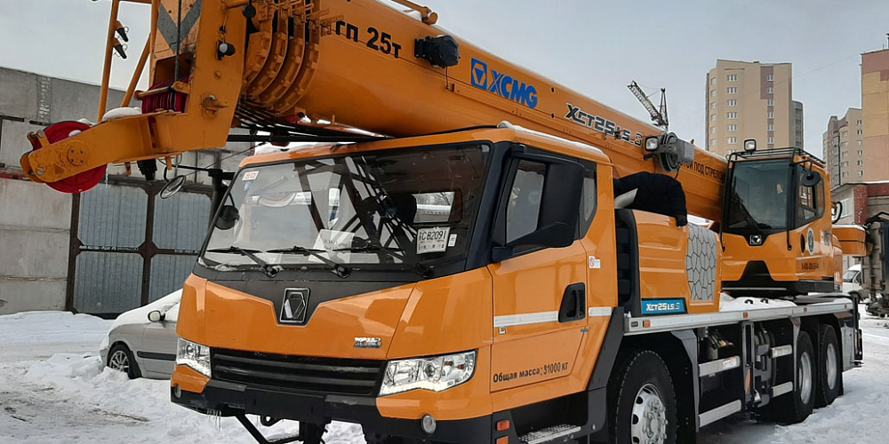 Отгрузка автокрана XCMG